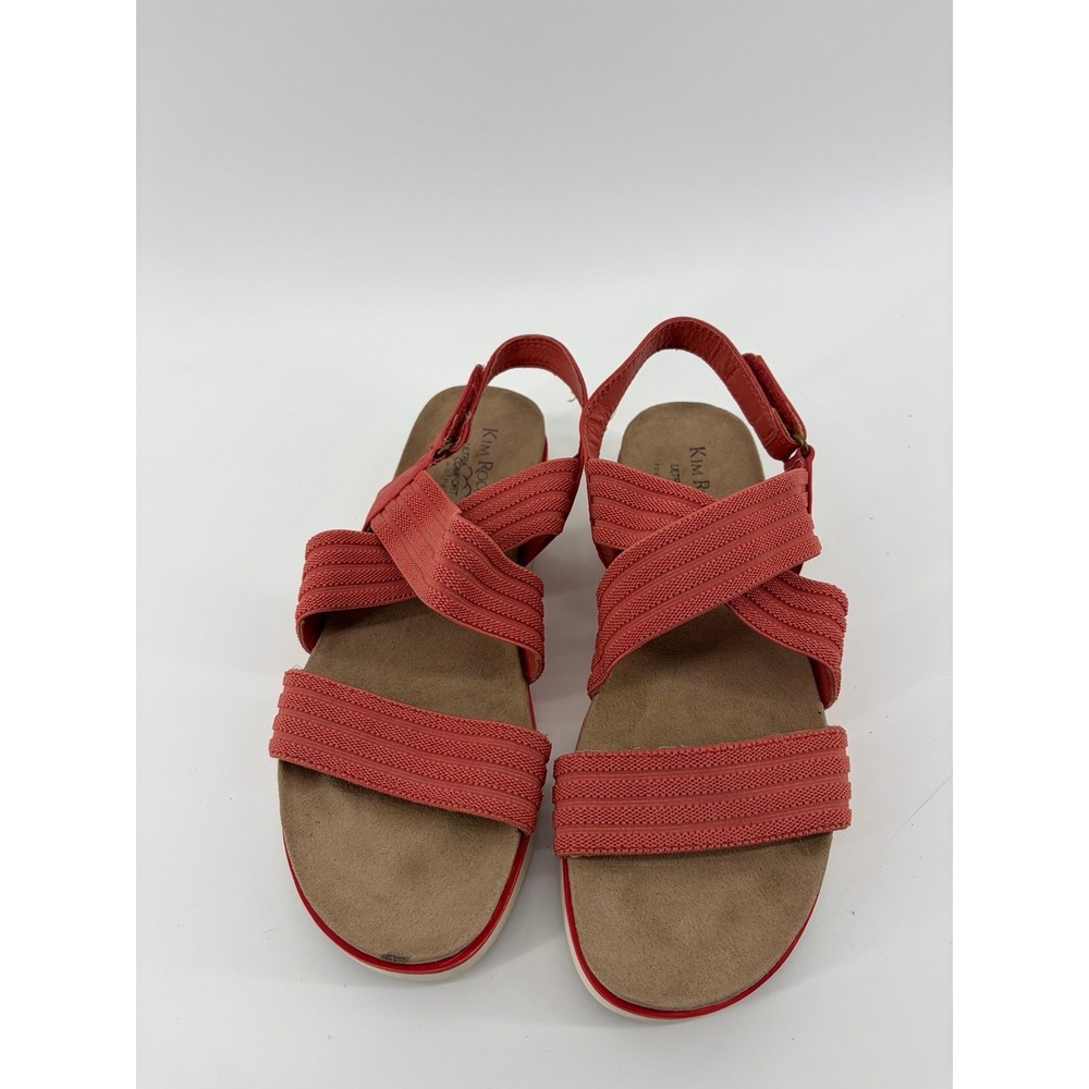 Kim Rogers Ultra Comfort Light Sandal, Pixie Coral, Women's Size‎ 8